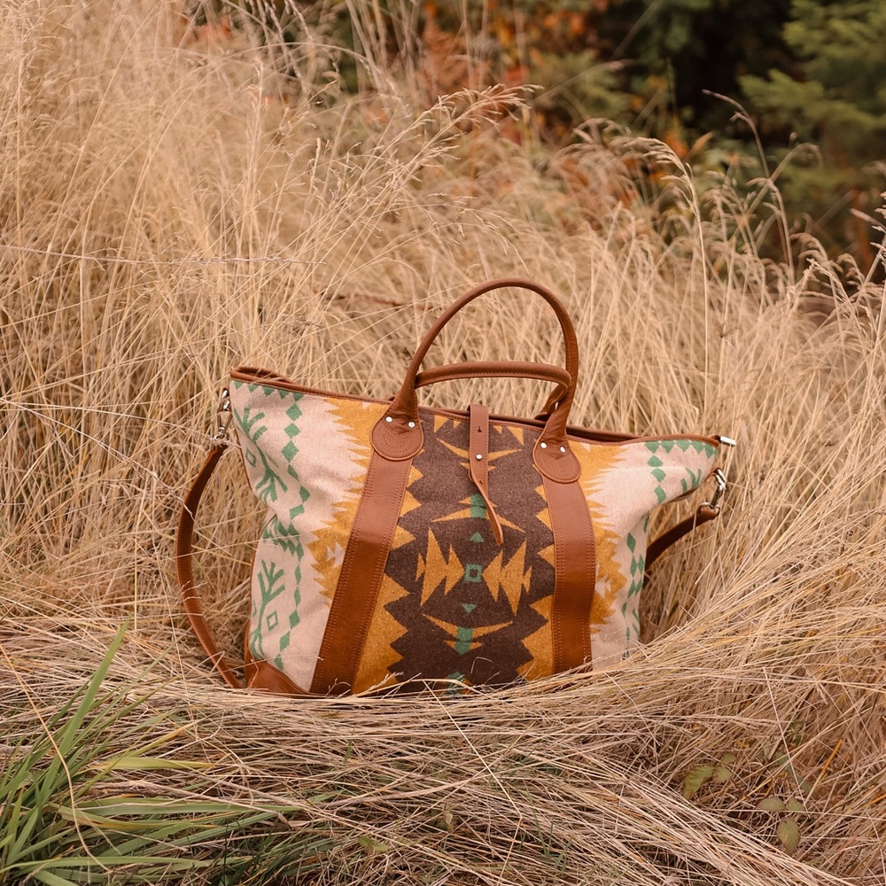 Southwest Aztec Western Large Purse